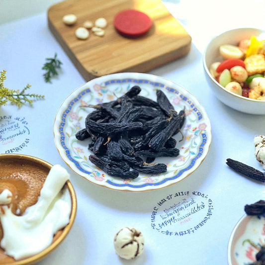 Witch's Sapphire Raisin — A deep, radiant blue gem from Uyghur